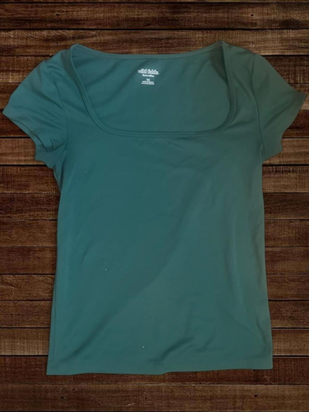Cute Dark Green Shirt